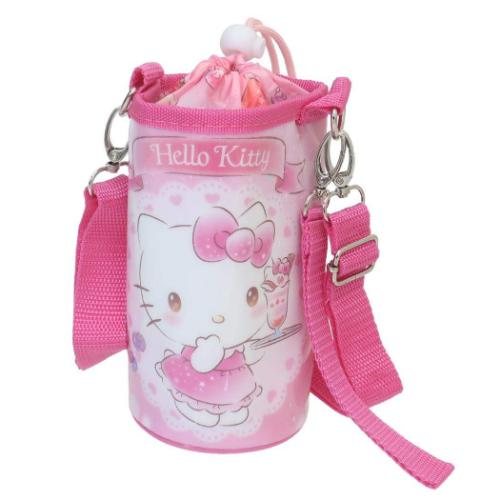 ハローキティ 保冷ペットボトルホルダー エナメルペットボトルケース キラキラスウィーツ サンリオ キャラクター グッズ