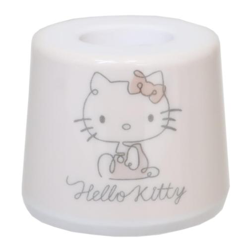 ハローキティ 洗面用具 メラミン製歯ブラシスタンド ラインデザイン サンリオ キャラクター グッズ