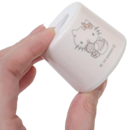 ハローキティ 洗面用具 メラミン製歯ブラシスタンド ラインデザイン サンリオ キャラクター グッズ