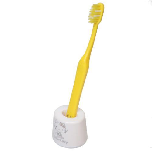 ハローキティ 洗面用具 メラミン製歯ブラシスタンド ラインデザイン サンリオ キャラクター グッズ