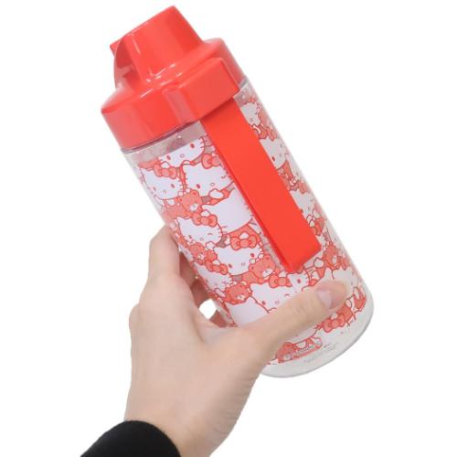 ハローキティ 水筒 キッズストローボトル 500ml うしろうしろ サンリオ キャラクター グッズ