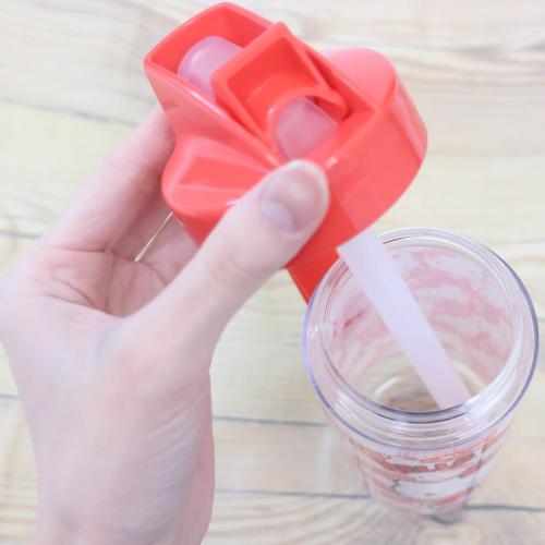 ハローキティ 水筒 キッズストローボトル 500ml うしろうしろ サンリオ キャラクター グッズ