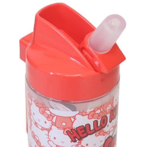 ハローキティ 水筒 キッズストローボトル 500ml うしろうしろ サンリオ キャラクター グッズ