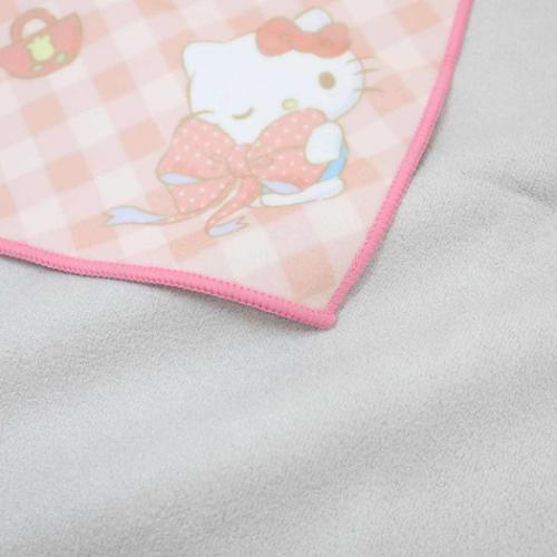 ハローキティ ランチーフ くっつくランチクロス ビックリボン サンリオ キャラクター グッズ メール便可