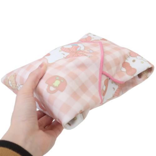 ハローキティ ランチーフ くっつくランチクロス ビックリボン サンリオ キャラクター グッズ メール便可