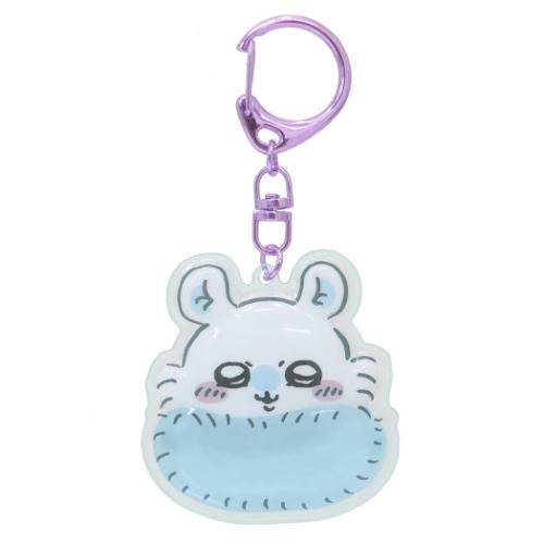 ちいかわ キーリング ぷっくりったいキーホルダー モモンガ キャラクター グッズ メール便可