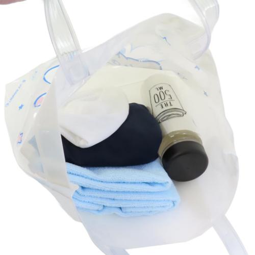 シナモロール プールバッグ PVCバッグ シロ サンリオ キャラクター グッズ メール便可