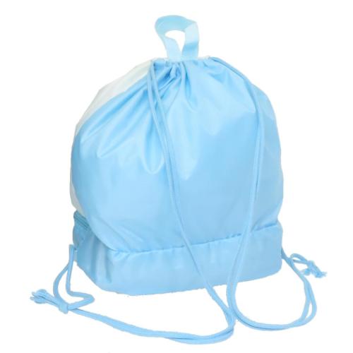 シナモロール プールバッグ 2層ナップサック サックス サンリオ キャラクター グッズ