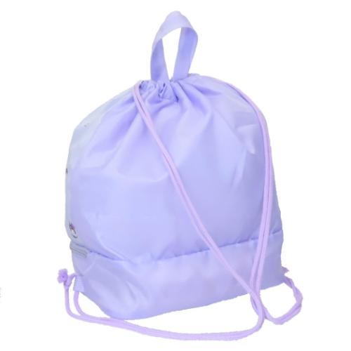 クロミ プールバッグ 2層ナップサック パープル サンリオ キャラクター グッズ