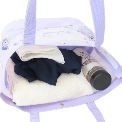 クロミ プールバッグ 2層トートバッグ パープル サンリオ キャラクター グッズ