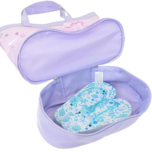 マイメロディ プールバッグ 2層トートバッグ パープル サンリオ キャラクター グッズ