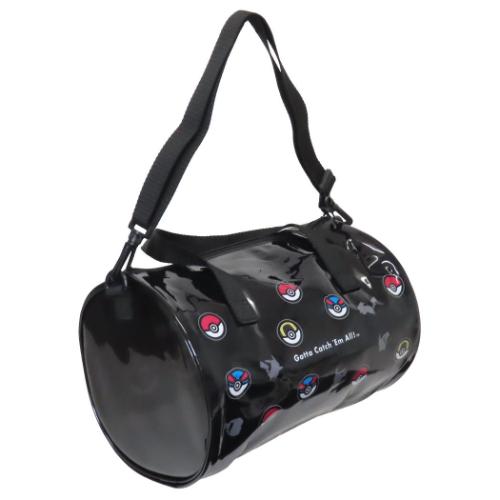 ポケットモンスター プールバッグ ロールボストン クロ モンスターボール ポケモン キャラクター グッズ