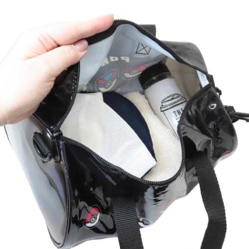 ポケットモンスター プールバッグ ロールボストン クロ モンスターボール ポケモン キャラクター グッズ