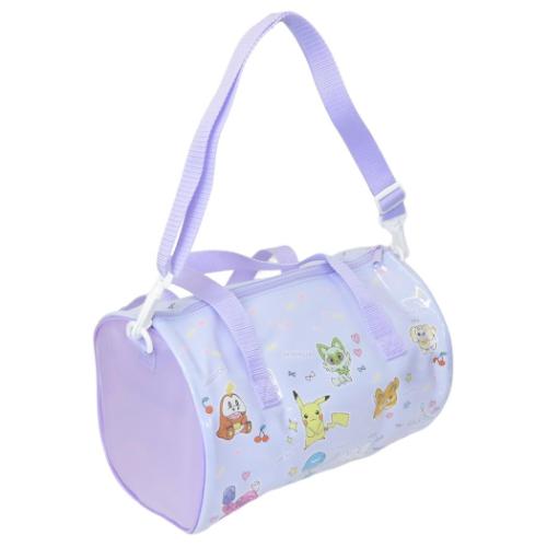 ポケットモンスター プールバッグ ロールボストン パープル ポケモン キャラクター グッズ