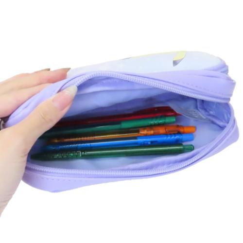 ポケットモンスター ペンケース 2段ポーチ パープル ポケモン キャラクター グッズ