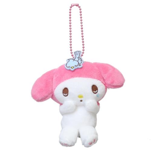 マイメロディ マスコット ミニぬいぐるみボールチェーン 泣きPK サンリオ キャラクター グッズ