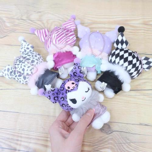 クロミ マスコット ミニぬいぐるみボールチェーン レオパード サンリオ キャラクター グッズ