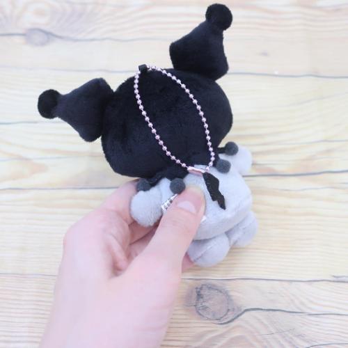 クロミ マスコット ミニぬいぐるみボールチェーン BK サンリオ キャラクター グッズ