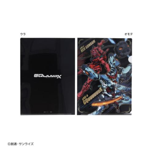 機動戦士Gundam GQuuuuuuX クリアフォルダー クリアファイル ジークアクス&赤いガンダム アニメキャラクター グッズ メール便可