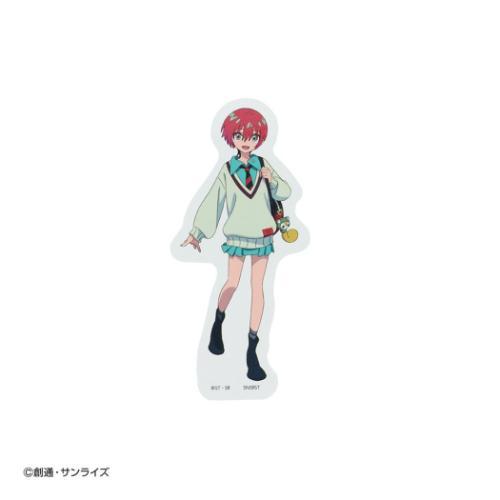 機動戦士Gundam GQuuuuuuX ダイカットシール ステッカー アマテ ユズリハ マチュ アニメキャラクター グッズ メール便可