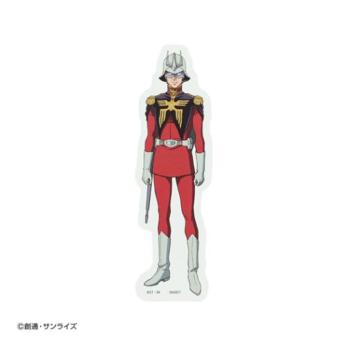機動戦士Gundam GQuuuuuuX ダイカットシール ステッカー シャア アズナブル アニメキャラクター グッズ メール便可