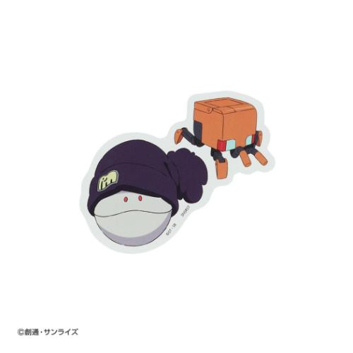 機動戦士Gundam GQuuuuuuX ダイカットシール ステッカー ハロ＆コンチ アニメキャラクター グッズ メール便可
