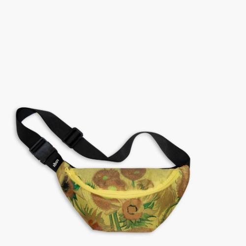 フィンセント ファン ゴッホ ボディバッグ Bumbag Sunflowers LOQI ローキー ウエストバッグ グッズ メール便可