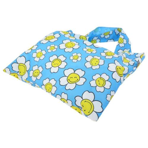 SMILEY エコバッグ Bag JP Flowers Aquarius LOQI ローキー お買い物バッグ グッズ メール便可