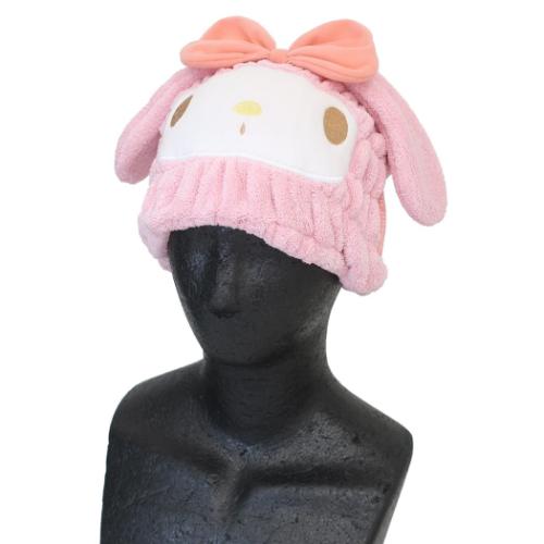 マイメロディ キャップタオル 吸水速乾タオルキャップ サンリオ キャラクター グッズ メール便可