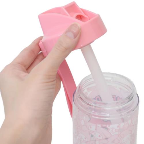 マイメロディ 水筒 ストローボトル うしろうしろ サンリオ キャラクター グッズ