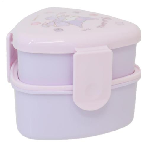 クロミ お弁当箱 抗菌三角おにぎりランチボックス＆ケース ビッグリボン サンリオ キャラクター グッズ