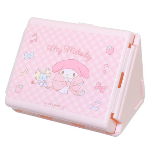マイメロディ お弁当箱 抗菌折りたたみおにぎりケース ビッグリボン サンリオ キャラクター グッズ