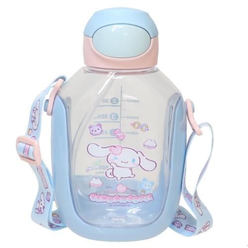 シナモロール 水筒 ワンプッシュストローボトル マシュグミ サンリオ キャラクター グッズ