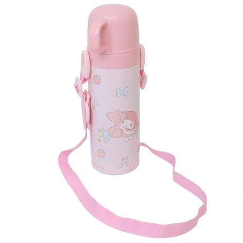 マイメロディ 保温保冷水筒 超軽量コンパクト2WAYステンレスボトル ビッグリボン サンリオ キャラクター グッズ