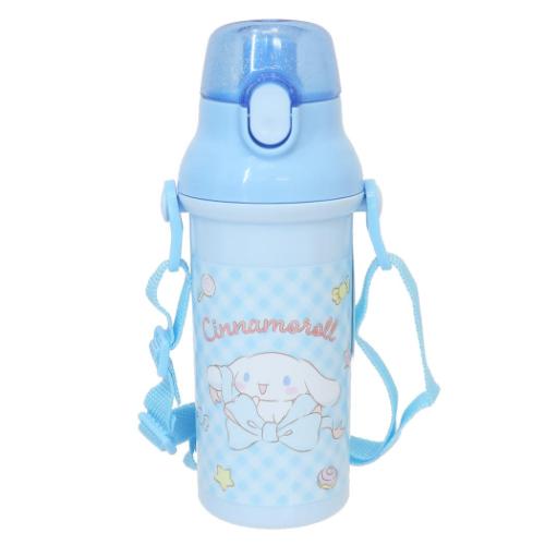 シナモロール 水筒 抗菌直飲プラボトル ビッグリボン サンリオ キャラクター グッズ