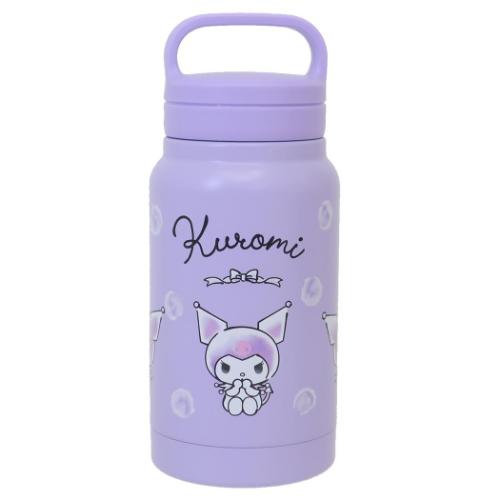 クロミ 保温保冷水筒 スクリューハンドル付マグボトル 350ml 水彩コスメ サンリオ キャラクター グッズ
