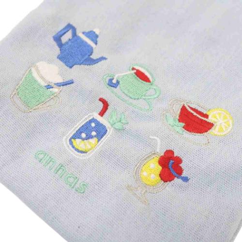 annas アンナス 巾着袋 刺繍ミニ巾着 ドリンク おしゃれ グッズ メール便可