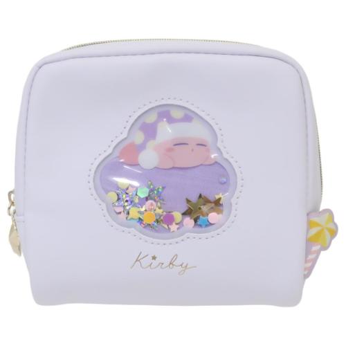 星のカービィ コスメポーチ ボックスポーチ コンフェッティシリーズ スリープカービィ キャラクター グッズ