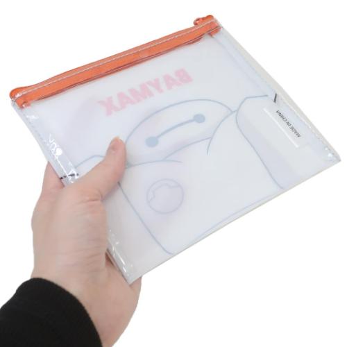 ベイマックス コスメポーチ クリアポーチ ぎゅうぎゅう ディズニー キャラクター グッズ メール便可