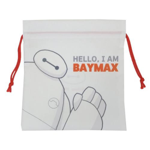 ベイマックス 巾着袋 巾着M ハロー ディズニー キャラクター グッズ メール便可