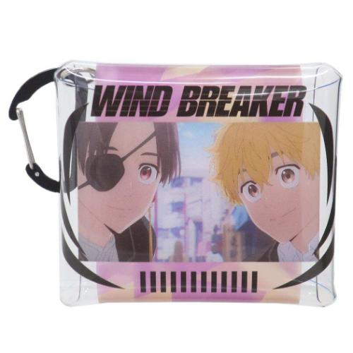WIND BREAKER ミニポーチ クリアマルチケースSS パープル アニメキャラクター グッズ メール便可