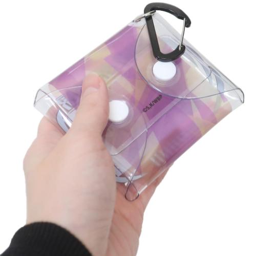 WIND BREAKER ミニポーチ クリアマルチケースSS パープル アニメキャラクター グッズ メール便可