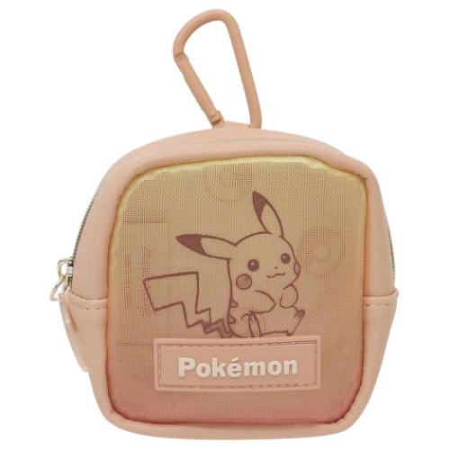 ポケットモンスター ミニポーチ カラビナ付きメッシュミニポーチ グラデーション OR ポケモン キャラクター グッズ