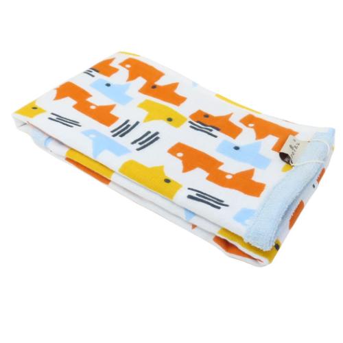 polku ポルク フェイスタオル ガーゼ 甘撚糸 パイル スキニータオル イースターアイランド おしゃれ グッズ メール便可