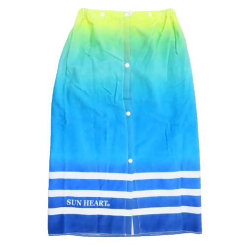 サンハート ラップタオル 80丈マキタオル 80cm丈巻き巻きタオル クールサーフィン 海プール着替えタオル グッズ