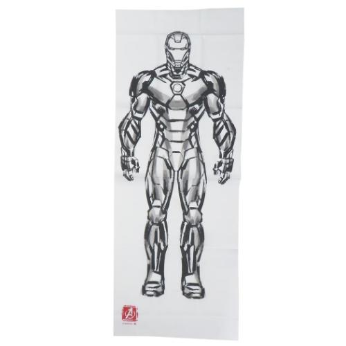 アイアンマン てぬぐい 手ぬぐい アイアンマン スタンド MARVEL キャラクター グッズ メール便可