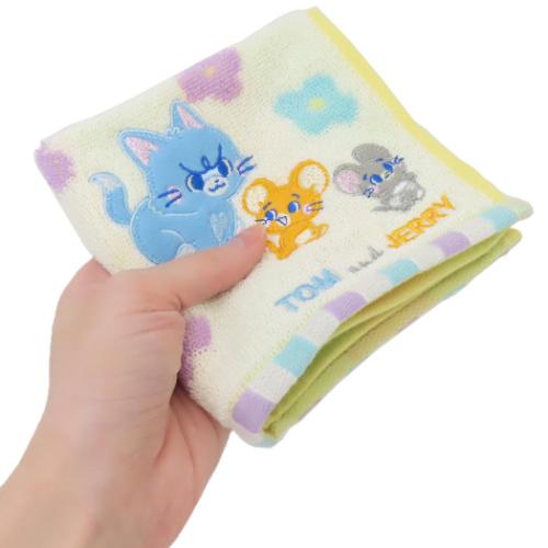 トムとジェリー ハンドタオル ミニタオル とむとじぇりー フローラル チェイス ワーナーブラザース キャラクター グッズ メール便可