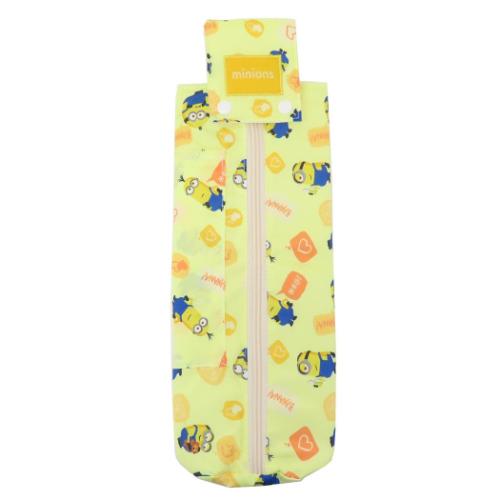 ミニオンズ アイロンケース ヘアアイロンポーチ ポップラブバナナ ユニバーサル映画 キャラクター グッズ メール便可