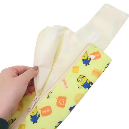 ミニオンズ アイロンケース ヘアアイロンポーチ ポップラブバナナ ユニバーサル映画 キャラクター グッズ メール便可