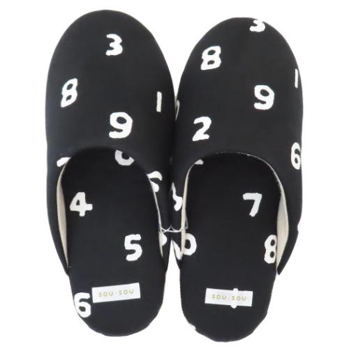 SOU SOU ルームシューズ スリッパ SO-SU-U 濡羽色 おしゃれ グッズ